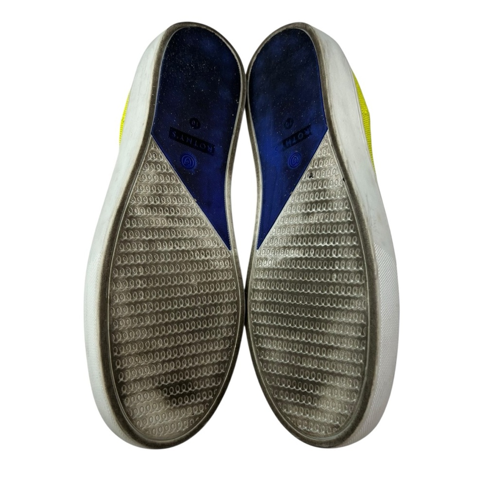 Rothy’s The Original Slip On Sneaker in Electric Lemon 10 - Picture 8 of 9
